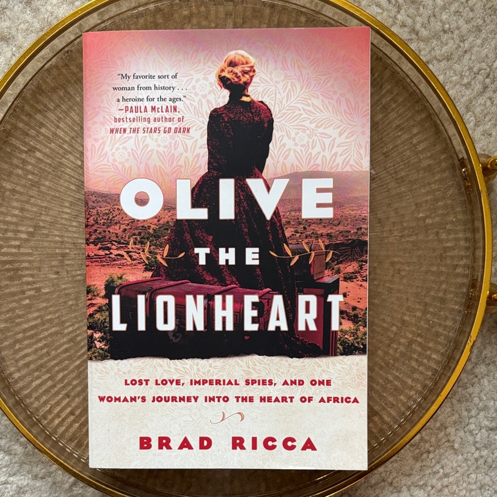 2/$12 📚 Olive the Lionheart Book by Brad Ricca